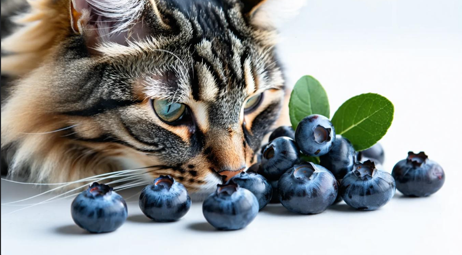 Can cats eat blueberries